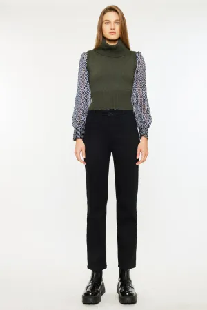 Isa High Rise Straight Leg Jeans