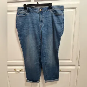 J. Jill Boyfriend Straight-Leg Ankle Boyfriend Jeans Women’s Size 20R