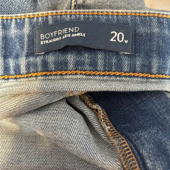 J. Jill Boyfriend Straight-Leg Ankle Boyfriend Jeans Women’s Size 20R