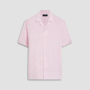 Jackson Solid Short Sleeve Linen Shirt
