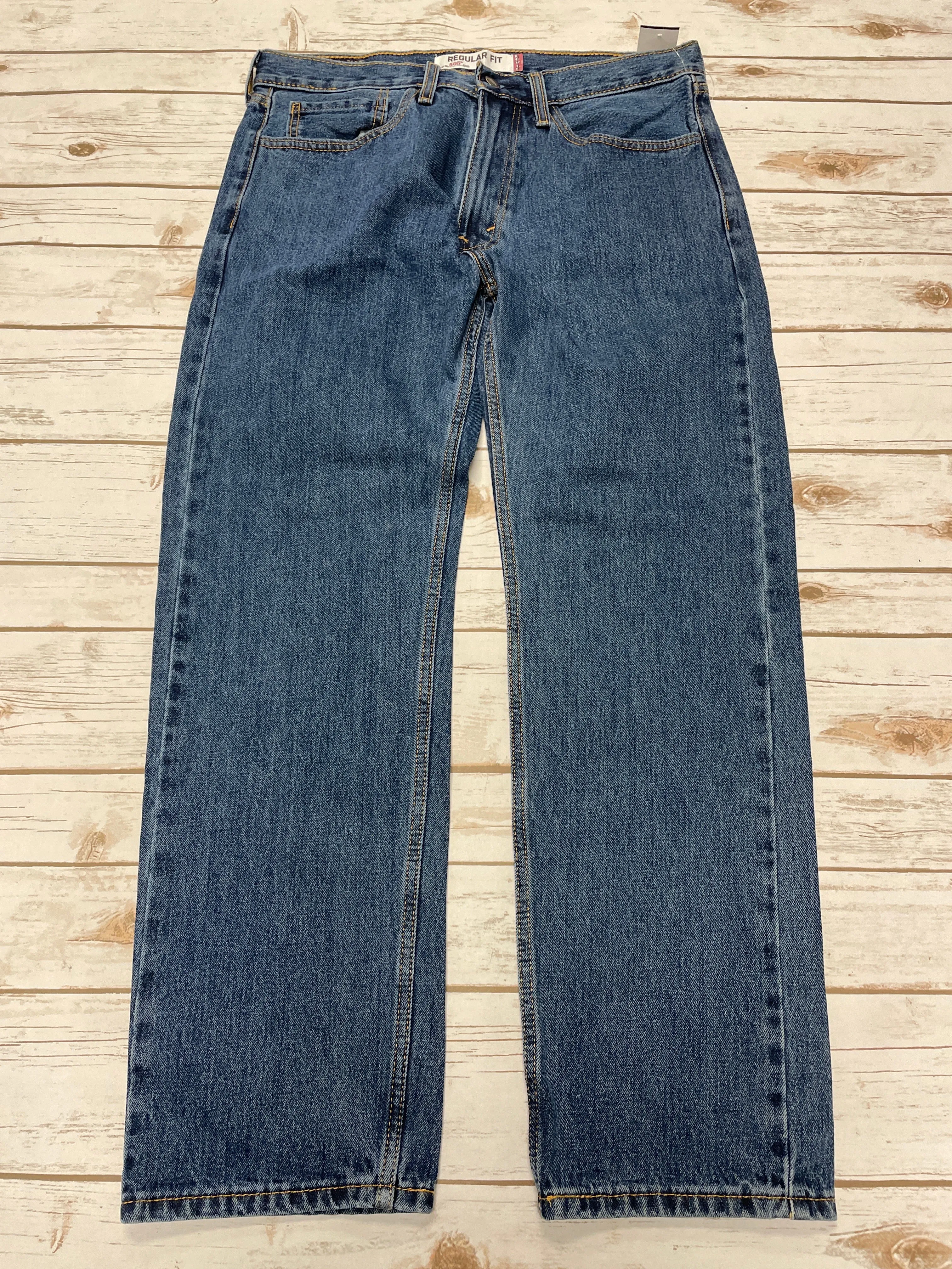 Jeans Straight By Cme In Blue Denim, Size: 18
