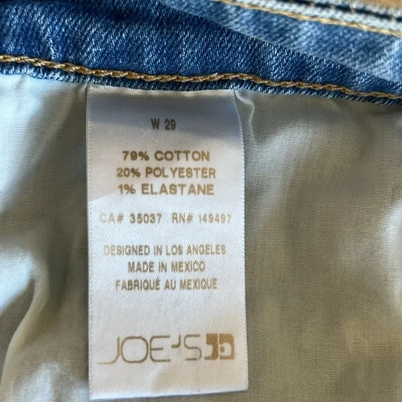 Joes Distessed Knee Jeans