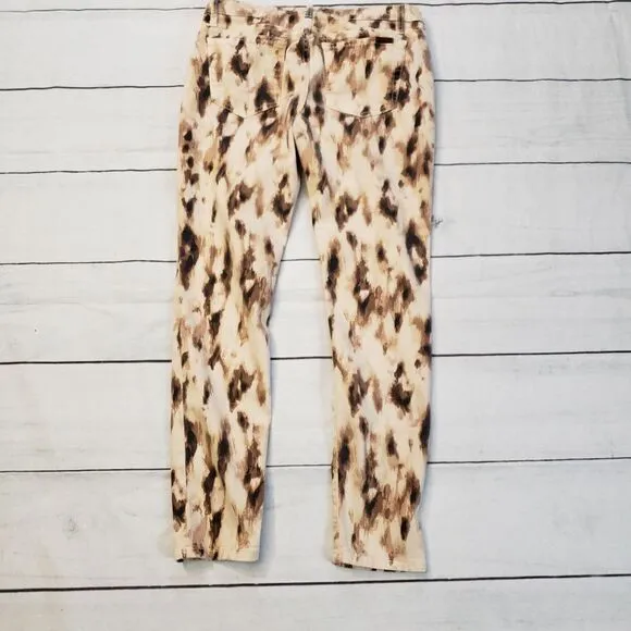 Joe's Jeans High Water Nude Artistic Leopard 27