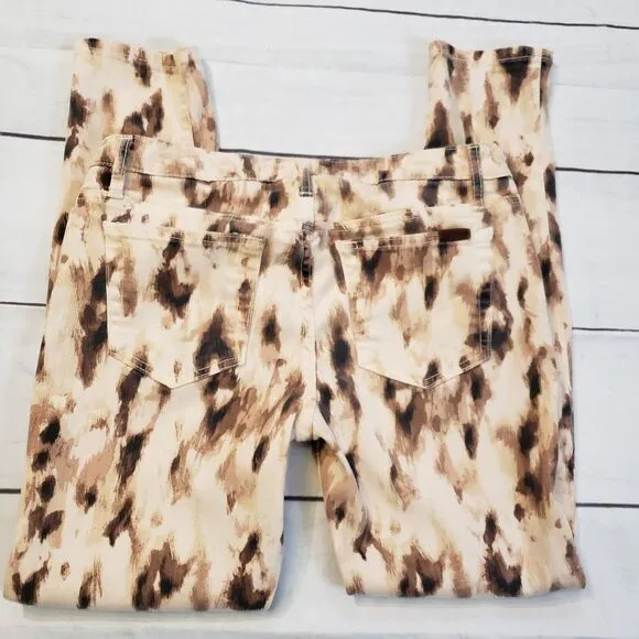 Joe's Jeans High Water Nude Artistic Leopard 27