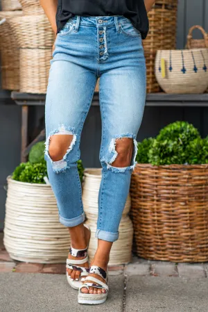Jojo High Rise Mom Jeans