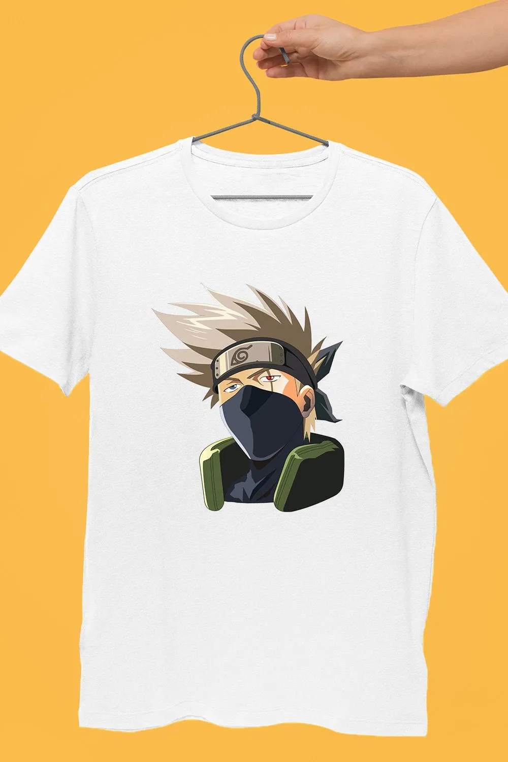 Kakashi White Tshirt