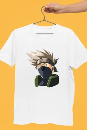 Kakashi White Tshirt