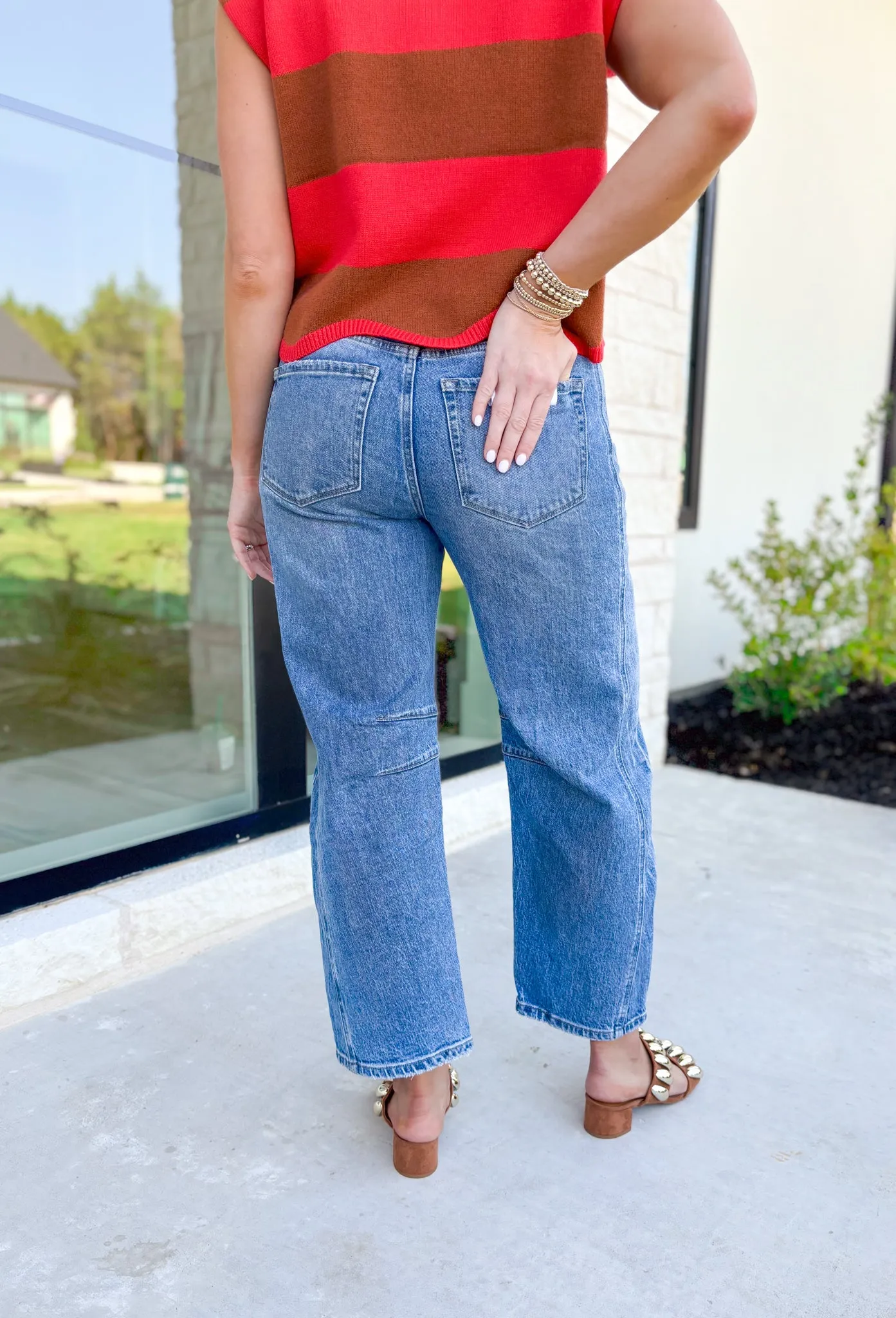 Kate Barrel Leg Jean by Vervet