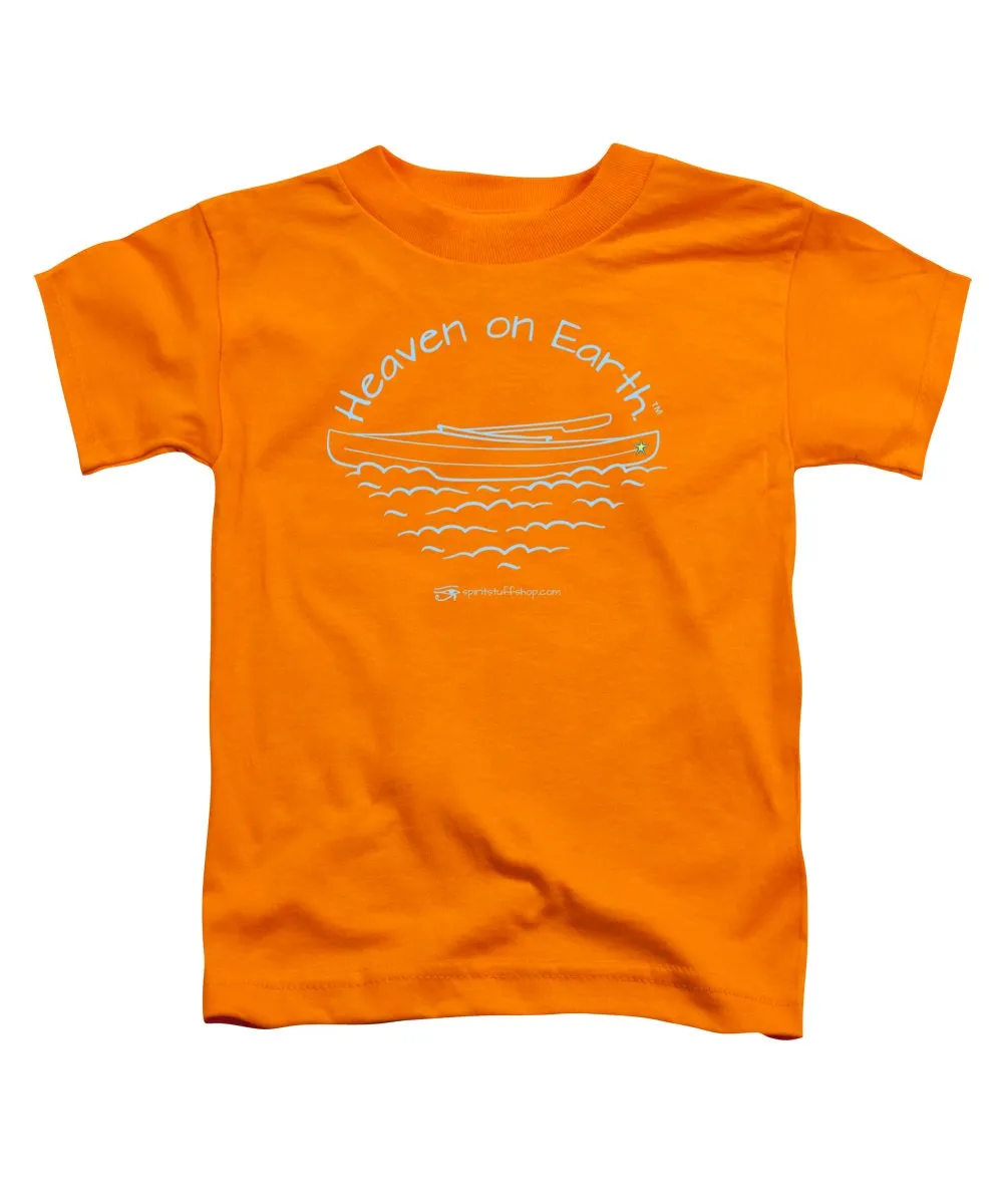 Kayak Heaven On Earth - Toddler T-Shirt
