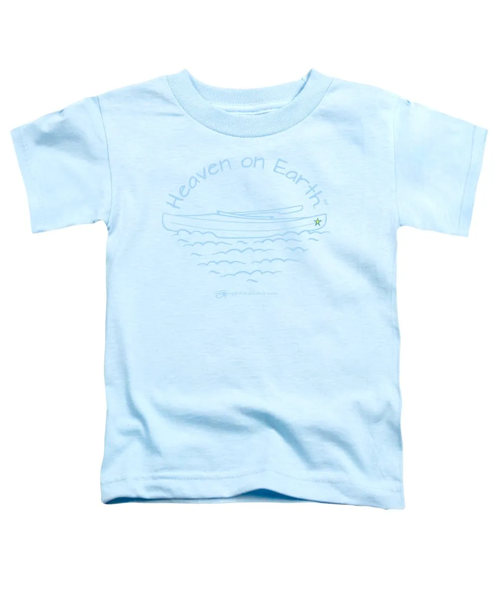 Kayak Heaven On Earth - Toddler T-Shirt