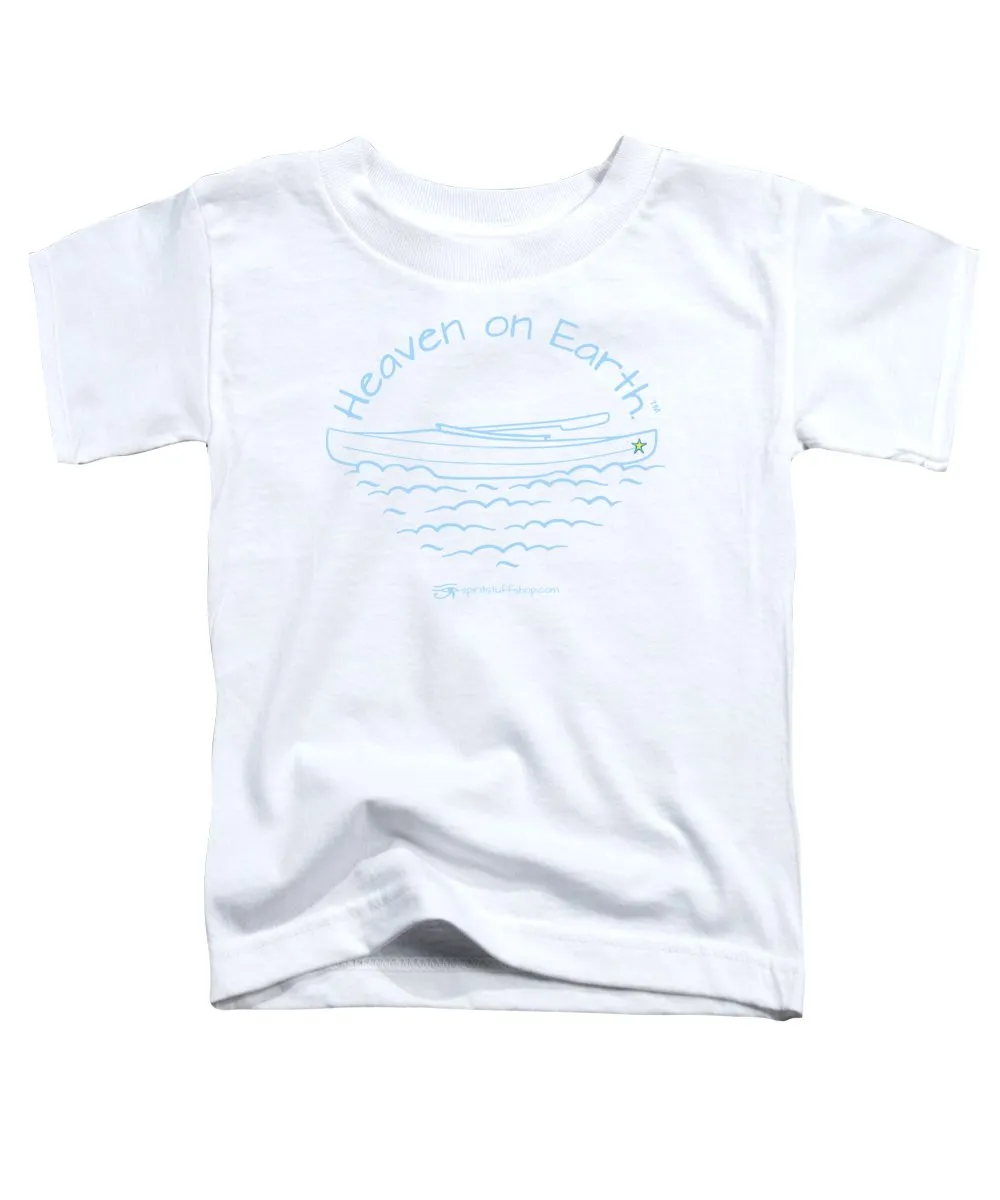 Kayak Heaven On Earth - Toddler T-Shirt