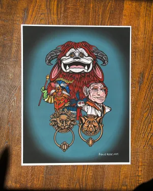 Labyrinth Print