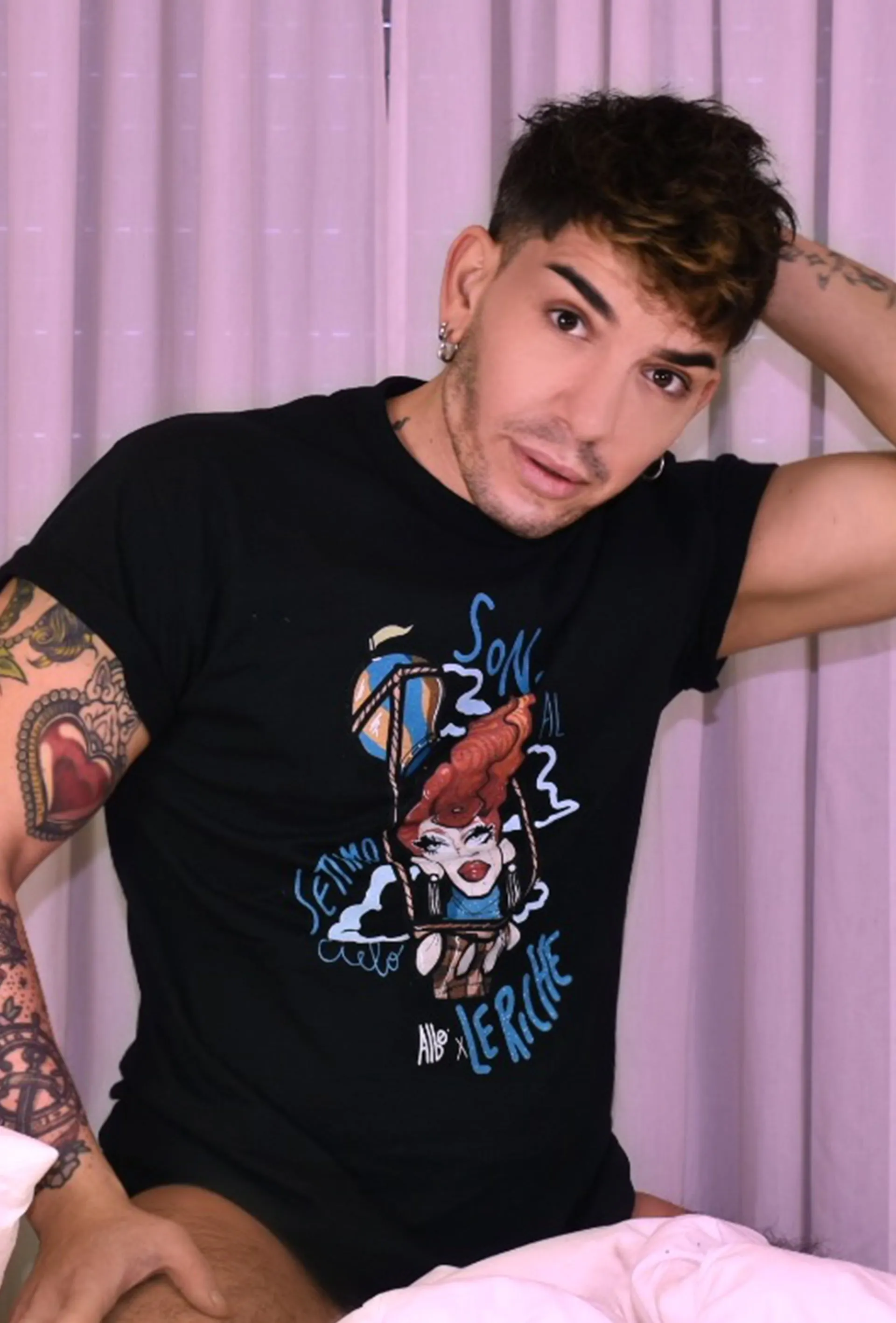 Le Riche - Mongolfiera t-shirt black