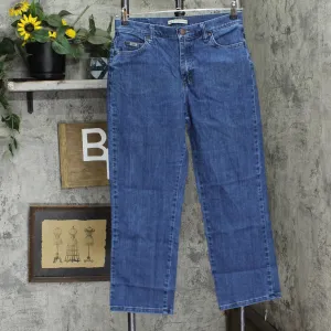Lee Womens Relaxed Straight Leg Jeans 167058b17d4d74 Blue 10P