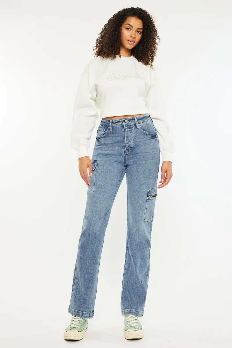 Lenny 90's Straight Leg Jeans