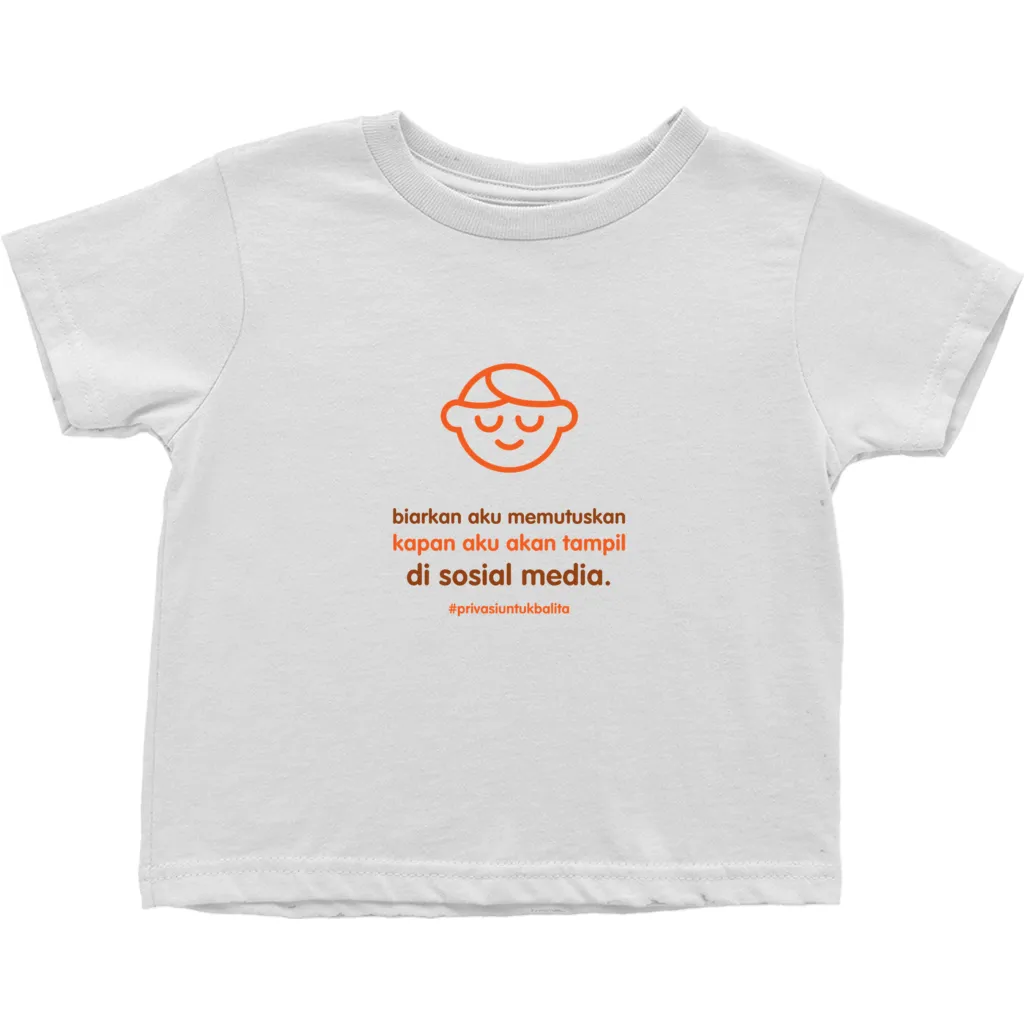 Let me Decide Toddler T-Shirts (Indonesian)