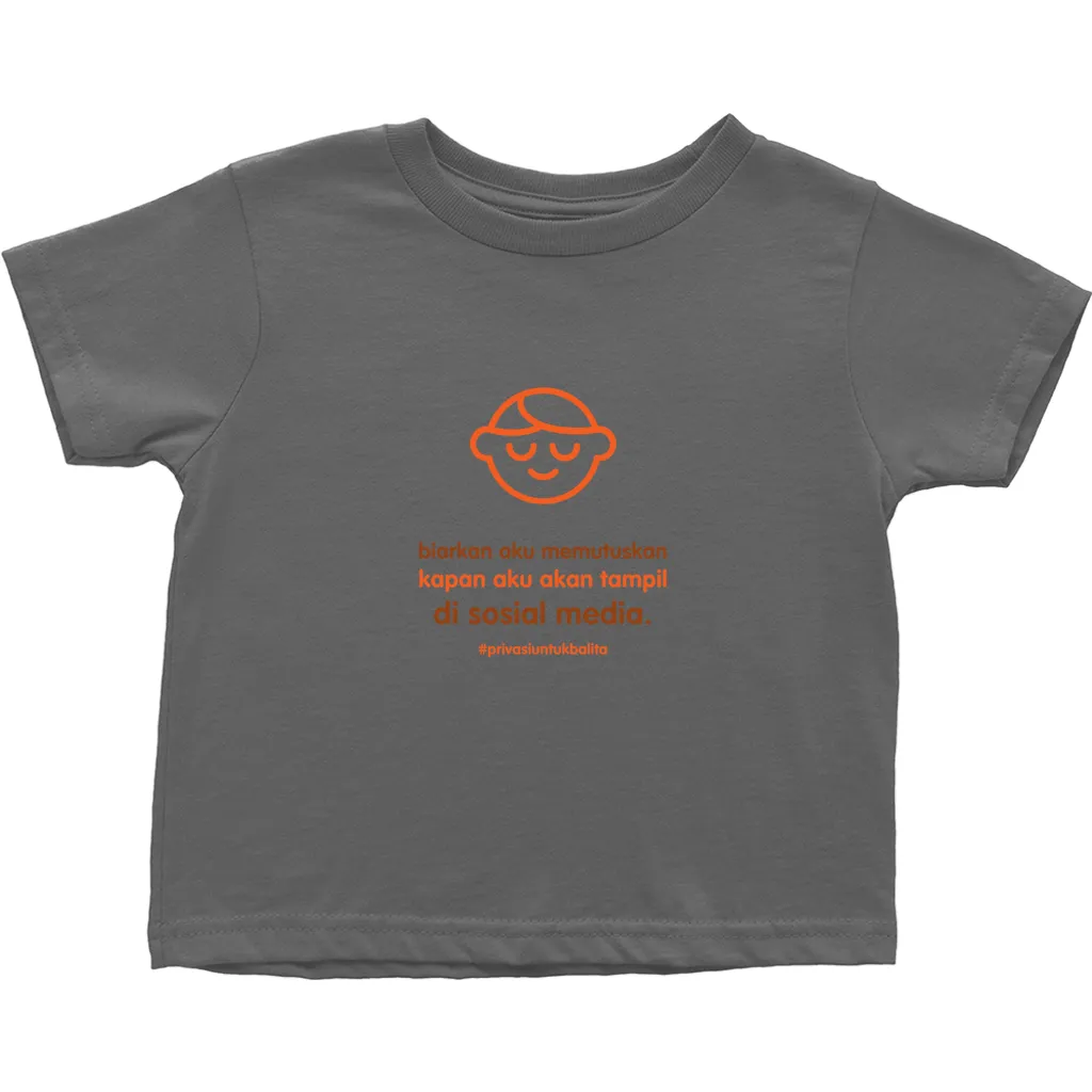 Let me Decide Toddler T-Shirts (Indonesian)