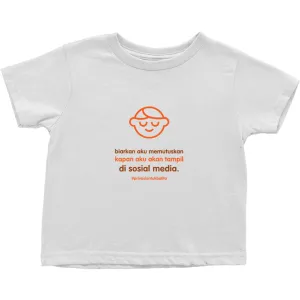 Let me Decide Toddler T-Shirts (Indonesian)
