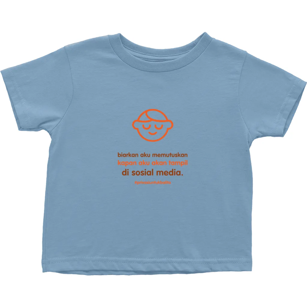 Let me Decide Toddler T-Shirts (Indonesian)