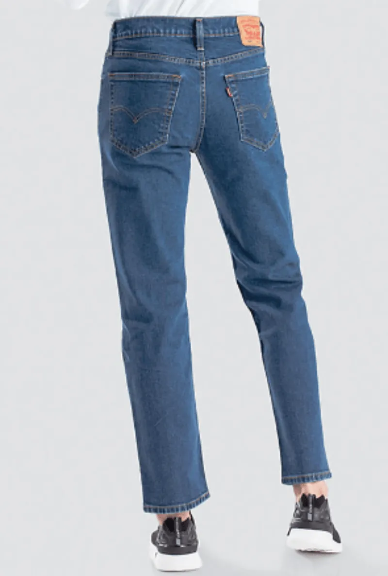 Levi Jeans Mens 516 Straight Dark Stonwash(50516-0025)