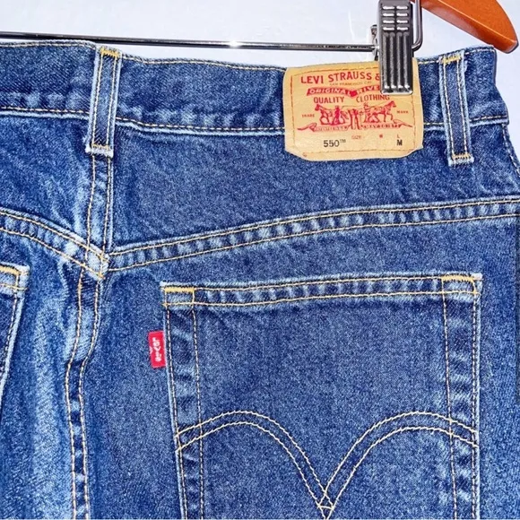 Levi's 550 VINTAGE jeans 2002 DARK WASH16 MISS/ 32&quot;