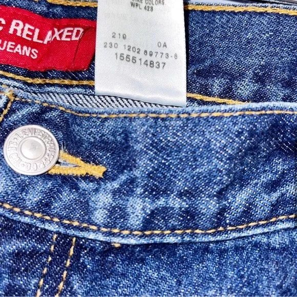 Levi's 550 VINTAGE jeans 2002 DARK WASH16 MISS/ 32&quot;