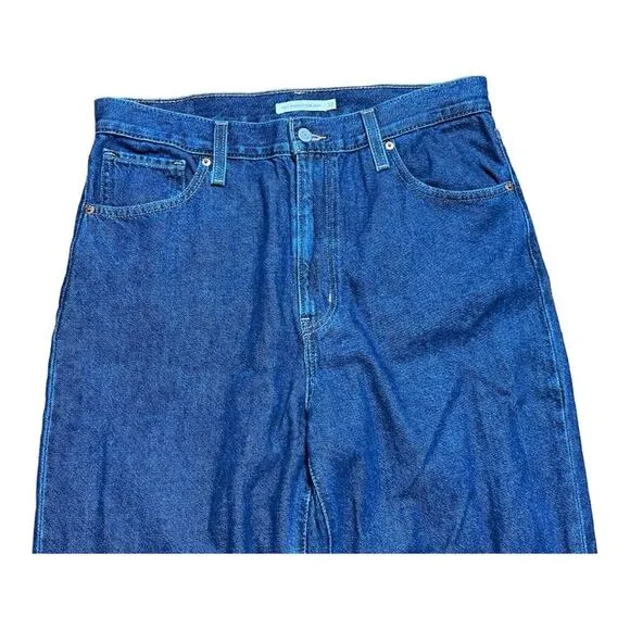 LEVI'S HIGH WAIST 80s MOM JEANS Medium Wash Retro Y2K FIT THE BILL SZ 32 x 29