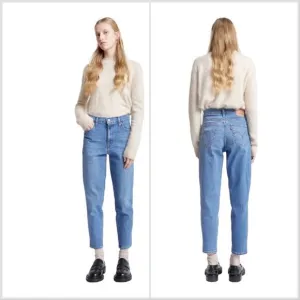 LEVI'S HIGH WAIST 80s MOM JEANS Medium Wash Retro Y2K FIT THE BILL SZ 32 x 29