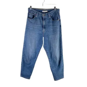 Levi's High Waisted Tapered Mom Jeans SZ 30