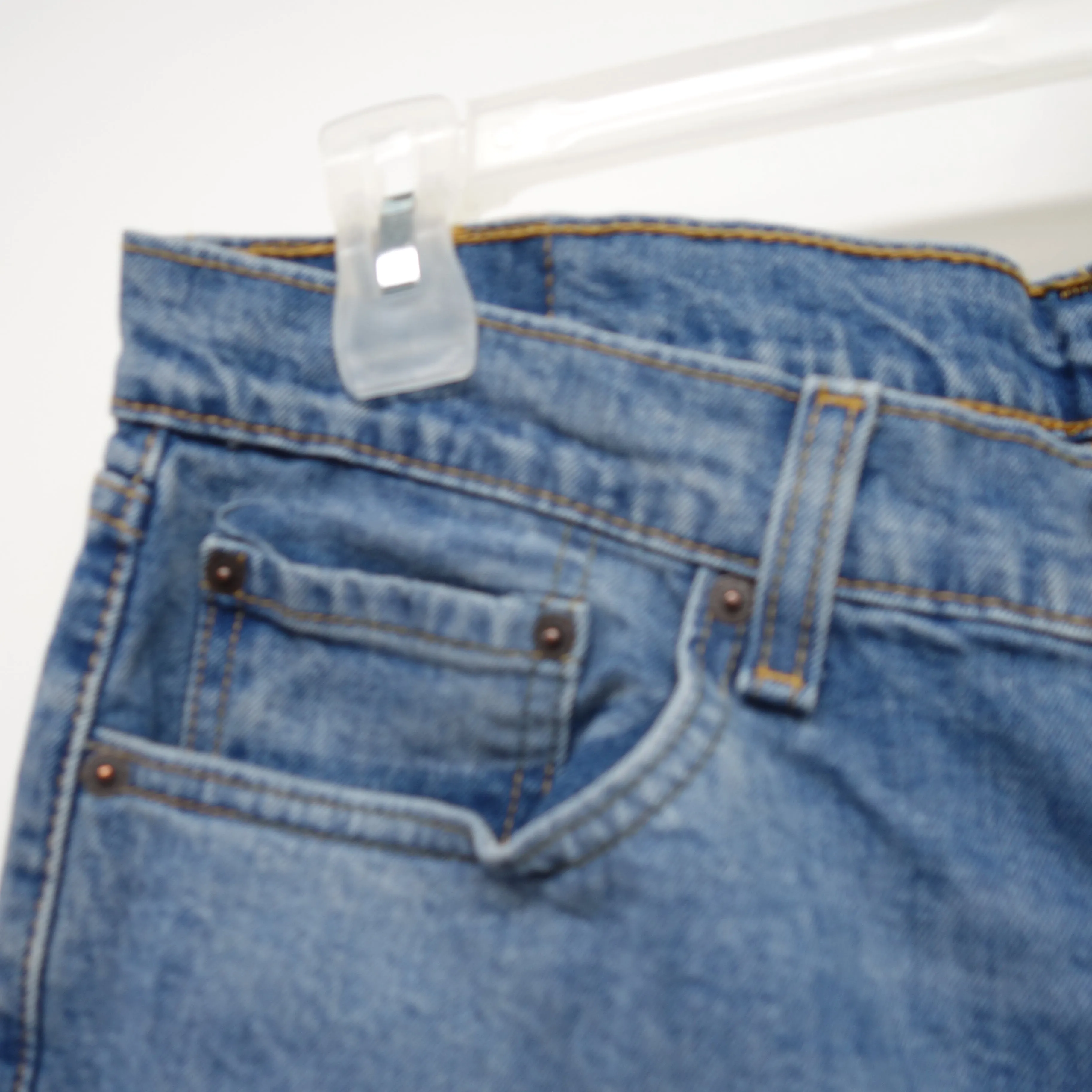 Levi's Mens 505 1765 Regular Fit Straight Leg Medium Denim Jeans 34 x 30