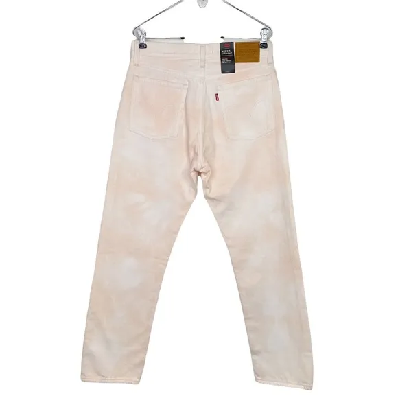 Levi’s Premium Wedgie Straight Jeans in The Peach, 30x28