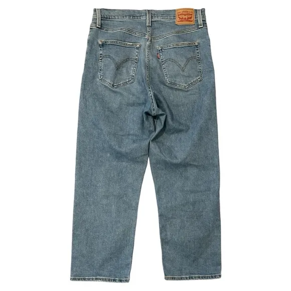 Levi’s Ribcage Straight Ankle Button Fly Jeans Size 31