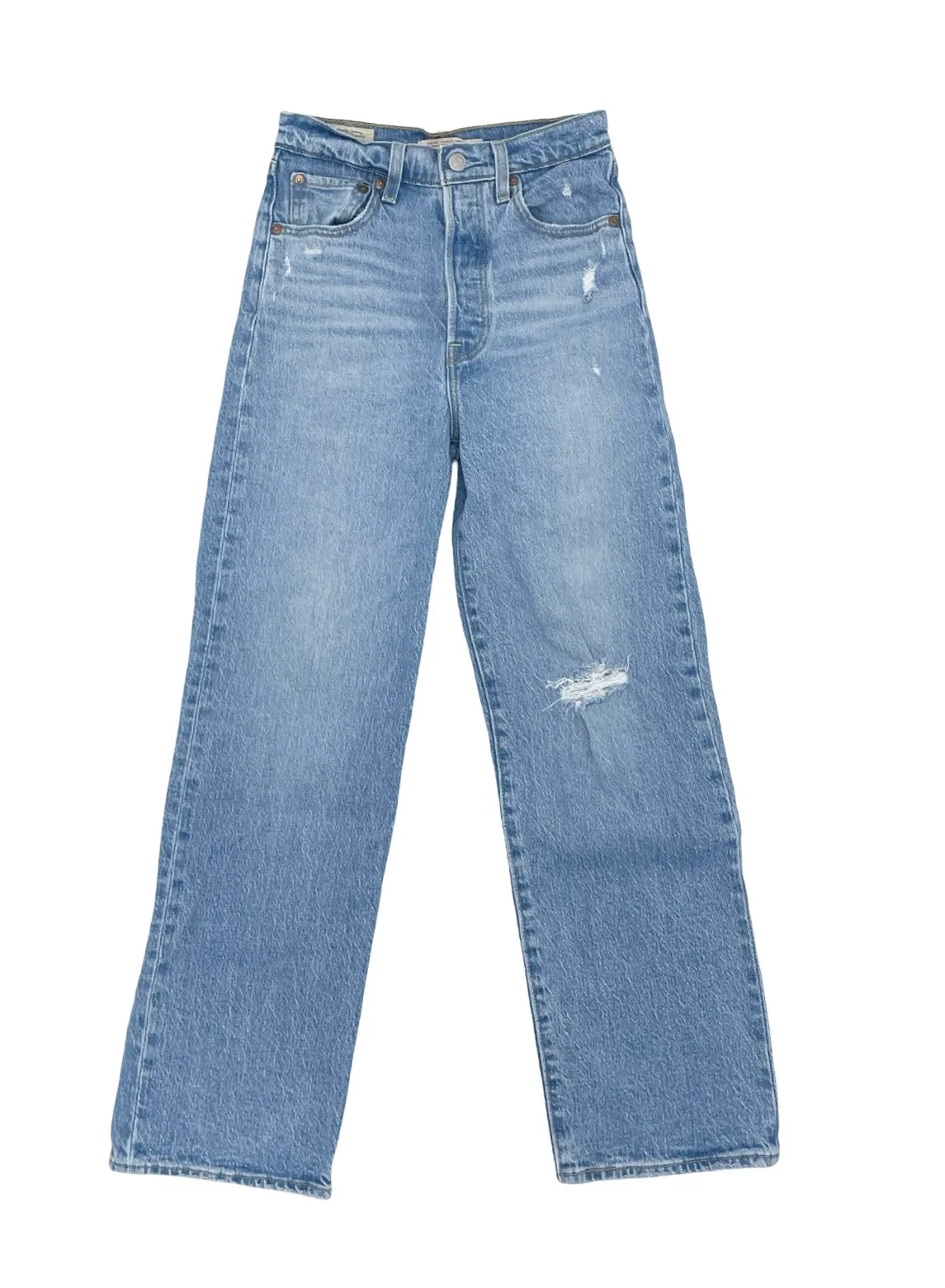 Levi’s “ribcage straight ankle” jeans - 24
