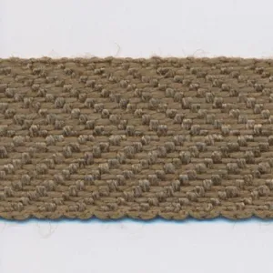 Linen Herringbone Ribbon #27 Antique Gold