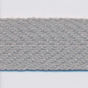 Linen Herringbone Ribbon #49 Charcoal