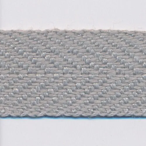 Linen Herringbone Ribbon #49 Charcoal