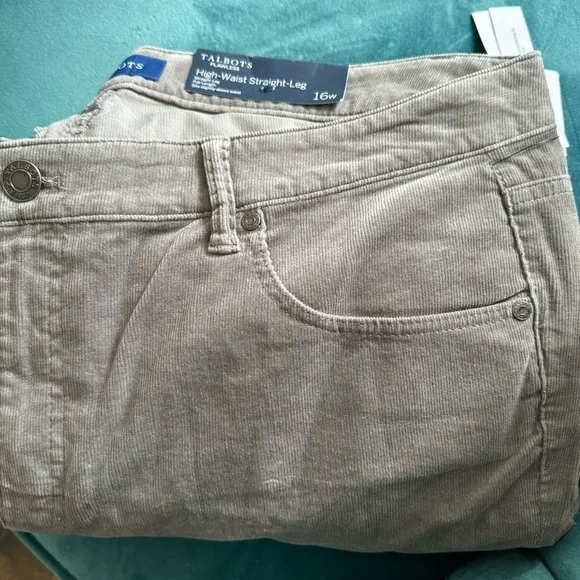 Loft jeans high waist straight leg​