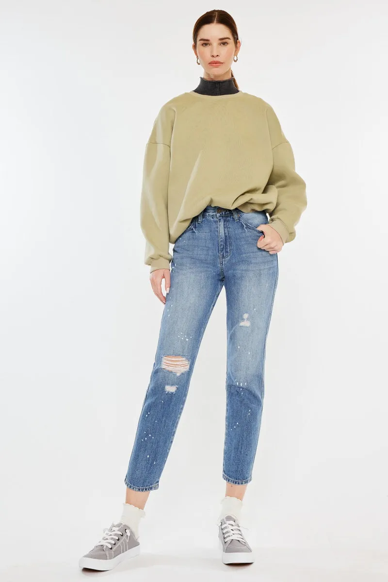 Lorelei Ultra High Rise Mom Jeans