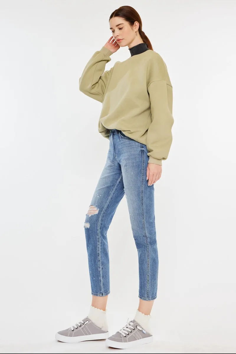 Lorelei Ultra High Rise Mom Jeans