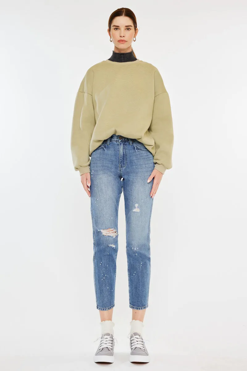 Lorelei Ultra High Rise Mom Jeans