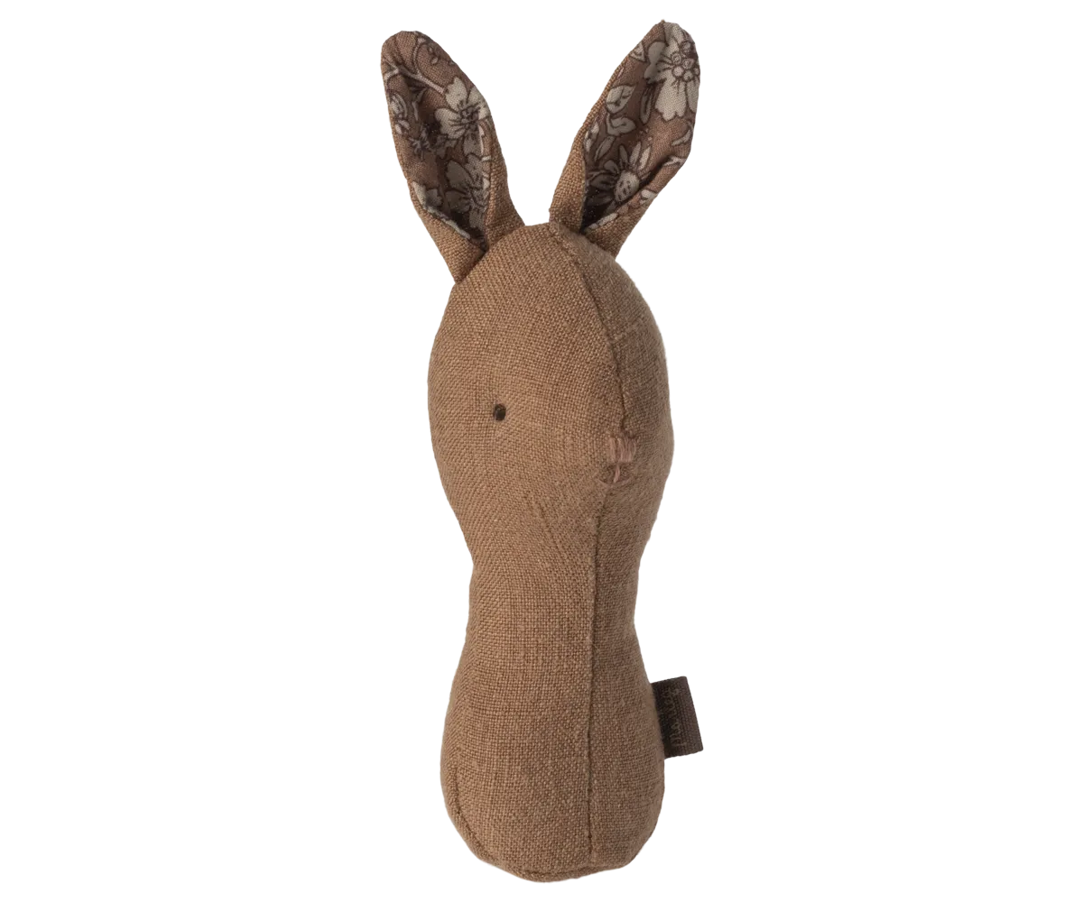 Lullaby Friends Chocolate Bunny Rattle