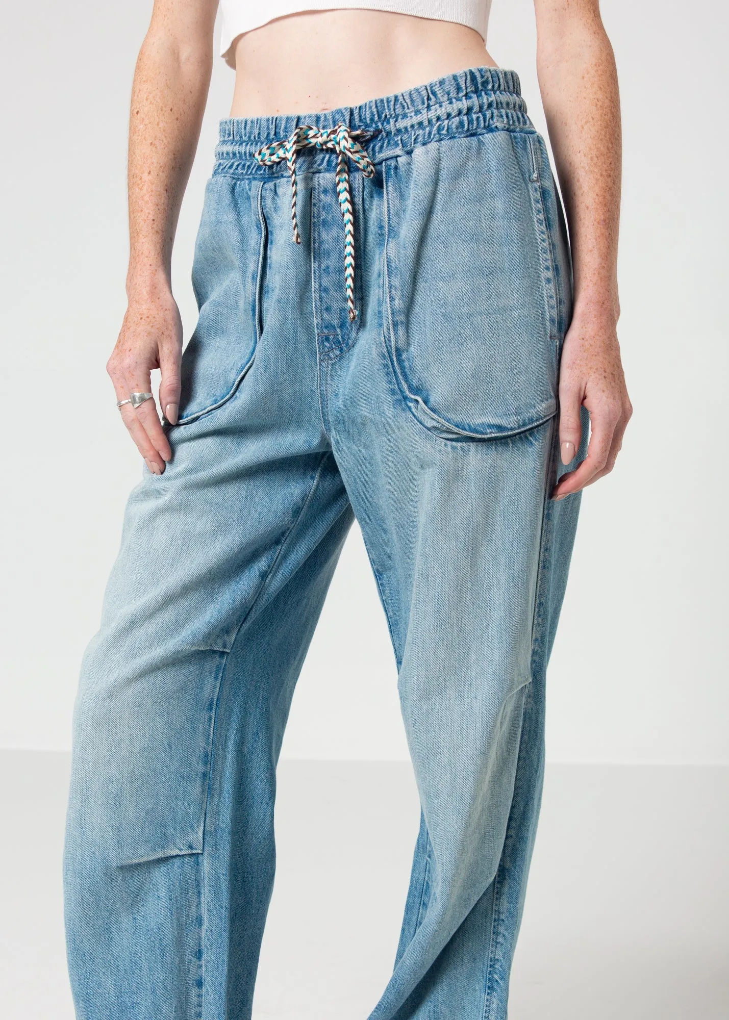 Lyn Utility Pull On Jeans