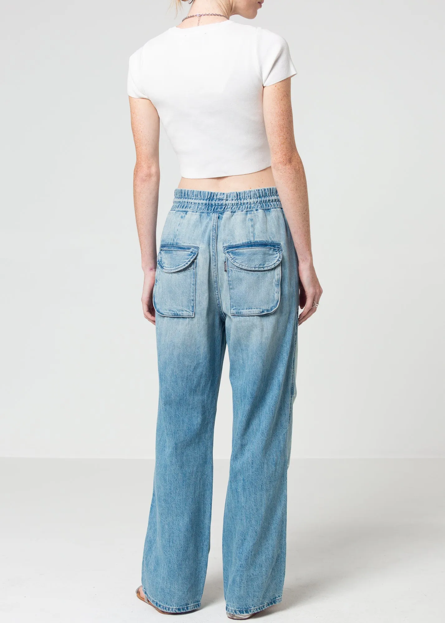 Lyn Utility Pull On Jeans