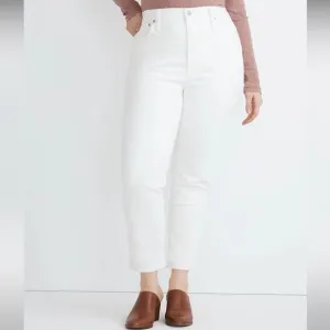 Madewell NWT “The Perfect Vintage” Jeans Size 32 High Rise Mom Jeans