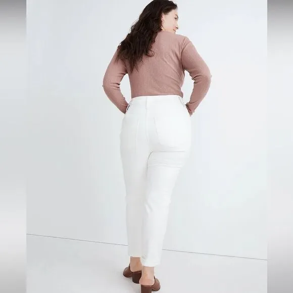 Madewell NWT “The Perfect Vintage” Jeans Size 32 High Rise Mom Jeans