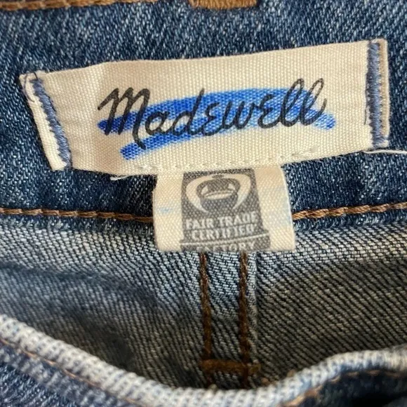 Madewell Tall Classic Straight Jeans in Coldbrook Wash, Size 26T