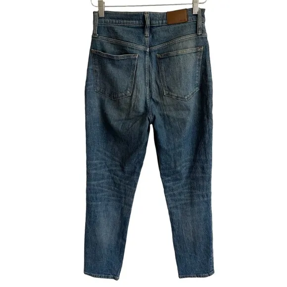 Madewell Tall Classic Straight Jeans in Coldbrook Wash, Size 26T