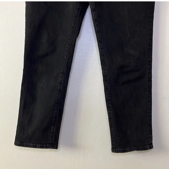 Madewell The Mid-Rise Perfect Vintage Jeans in Clean Black Wash size 29
