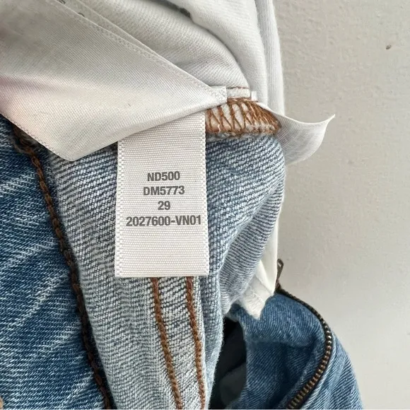 MADEWELL- The Perfect Vintage Jean in Coney Wash: Destroyed Edition