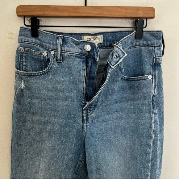 MADEWELL- The Perfect Vintage Jean in Coney Wash: Destroyed Edition